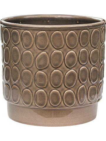 Кашпо Eno pebble pot grey