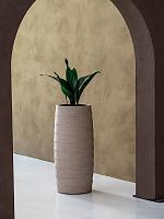 Кашпо Bordo modern vase sand D55 H110 см