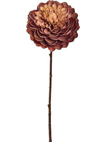 Георгина коричневая искусственная