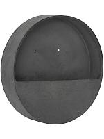 Кашпо настенное Natural wally hanging s grey D40 см