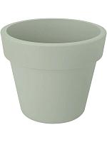Кашпо Green basics top planter stone green D30 H25 см