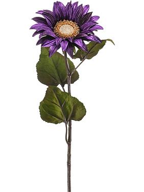 Подсолнух фиолетовый искусственный Подсолнух фиолетовый искусственный