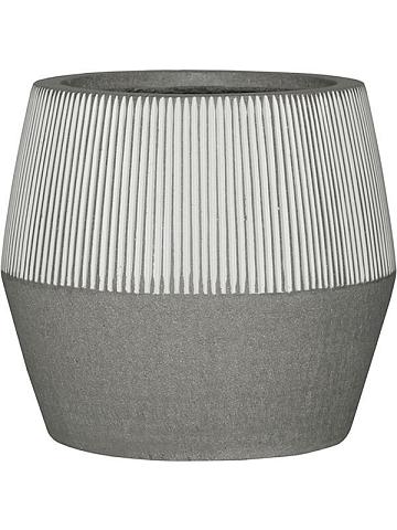 Кашпо Ridged harley s, white stripe Кашпо Ridged harley s, white stripe