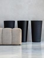 Кашпо Grigio vase tall anthracite D47 H90 см
