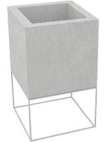 Кашпо Vela basic cube L60 W60 H100 см Кашпо Vela basic cube L60 W60 H100 см