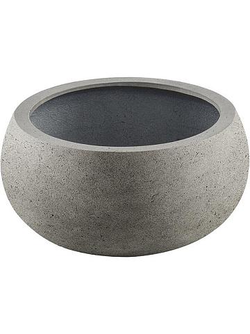 Кашпо Grigio low balloon naturel concrete Кашпо Grigio low balloon naturel concrete