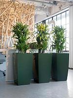 Кашпо Baq ecoline phoenix regular kubis L30 W30 H56 см