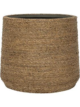 Кашпо Bohemian patt xl straw grass Кашпо Bohemian patt xl straw grass