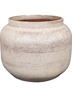 Кашпо Rocky pot latte D42 H36 см