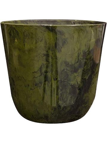 Кашпо Palermo pot marble green Кашпо Palermo pot marble green