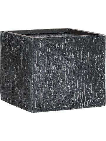 Кашпо Baq raindrop cube anthracite
