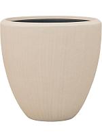 Кашпо Baq polystone plain couple natural (с техническим горшком) D50 H50 см