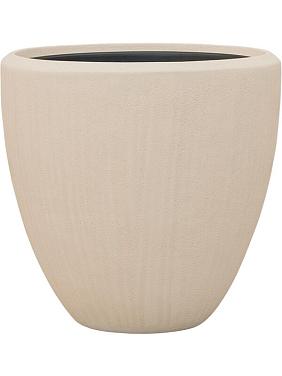 Кашпо Baq polystone plain couple natural (с техническим горшком) Кашпо Baq polystone plain couple natural (с техническим горшком)