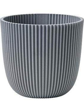 Кашпо Capi nature groove made with planter ball textile grey Кашпо Capi nature groove made with planter ball textile grey