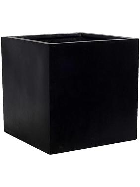 Кашпо Fiberstone block s black Кашпо Fiberstone block s black