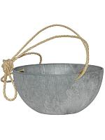 Кашпо подвесное Artstone fiona hanger grey D25 H12 см