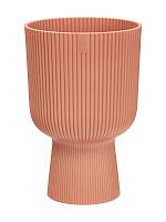 Кашпо Vibes fold coupe delicate pink D14 H21 см