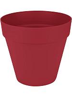 Кашпо Loft urban round theatre red D25 H22 см