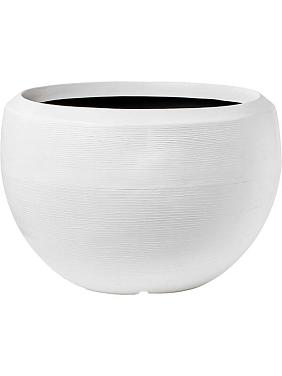 Кашпо Capi arc granite vase ball white Кашпо Capi arc granite vase ball white