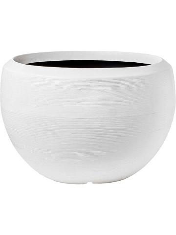 Кашпо Capi arc granite vase ball white Кашпо Capi arc granite vase ball white