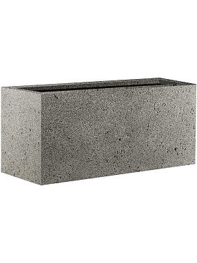 Кашпо Grigio box natural concrete