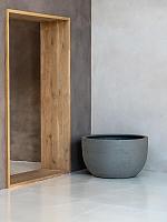 Кашпо Terreno new egg pot low clay D94 H56 см