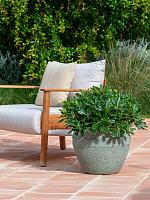 Кашпо Mediterranean athena m, rustic green D40.5 H33 см