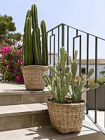 Кашпо Bohemian enrico m bamboo D40 H32 см