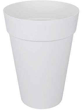 Кашпо Loft urban round high white
