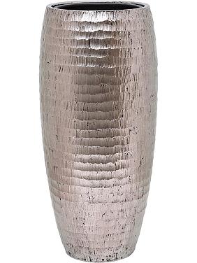 Кашпо Baq opus hammered partner silver (с техническим горшком) Кашпо Baq opus hammered partner silver (с техническим горшком)