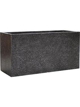 Кашпо Baq terrazzo rectangle black Кашпо Baq terrazzo rectangle black