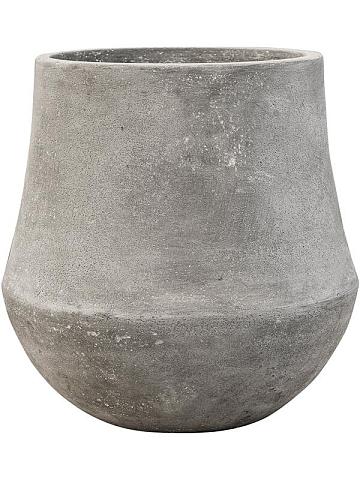 Кашпо Baq polystone coated plain darcy raw grey Кашпо Baq polystone coated plain darcy raw grey