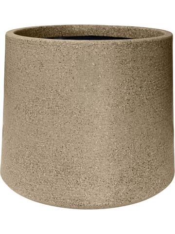 Кашпо Capi arc granite sandbag medium warm taupe Кашпо Capi arc granite sandbag medium warm taupe