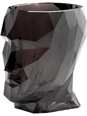 Кашпо Nano adan glossy pot clear fumé Кашпо Nano adan glossy pot clear fumé