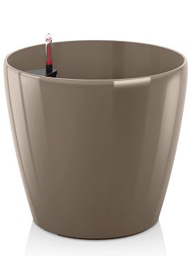 Кашпо Ola Dom Couple Deluxe (серо-коричневый лакированный)