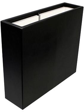 Кашпо Vepo betula rectangle anthracite Кашпо Vepo betula rectangle anthracite