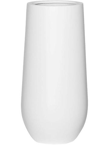 Кашпо Fiberstone nax m matt white