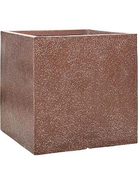 Кашпо Baq terrazzo cube mocha Кашпо Baq terrazzo cube mocha