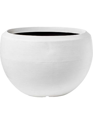 Кашпо Capi arc granite vase ball white Кашпо Capi arc granite vase ball white