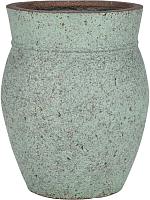 Кашпо Mediterranean apollo s, rustic green D38 H47 см