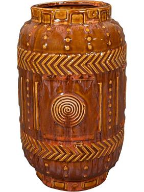 Ваза Aztec pot tall coral Ваза Aztec pot tall coral