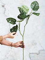 Монстера Манки куст искусственная W18 H75 см Монстера Манки куст искусственная W18 H75 см