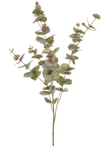 Ветка Эвкалипта с серо-зелеными листьями искусственная