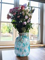 Ваза Macy vase aqua D22 H29 см Ваза Macy vase aqua D22 H29 см