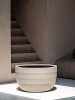 Кашпо Bordo new egg pot low sand D94 H56 см