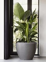 Кашпо Capi arc granite planter ball anthracite D34 H25 см