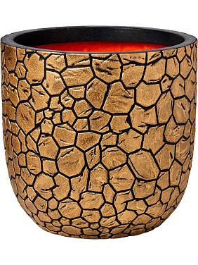 Кашпо Capi nature clay nl planter ball black gold Кашпо Capi nature clay nl planter ball black gold