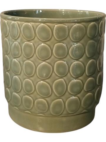 Кашпо Eno rel. pot dusty green Кашпо Eno rel. pot dusty green