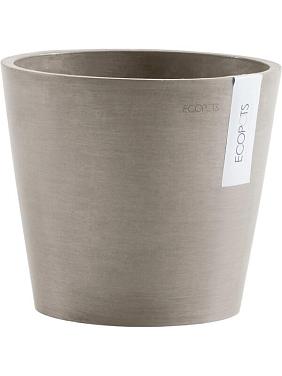Кашпо Ecopots amsterdam 20 taupe Кашпо Ecopots amsterdam 20 taupe