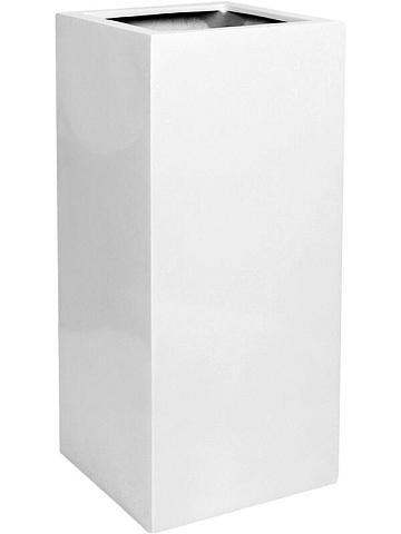 Кашпо Fiberstone bouvy m glossy white Кашпо Fiberstone bouvy m glossy white